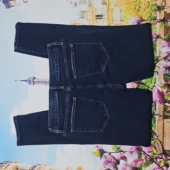 Vigoss Distressed Dark Wash Skinny Jeans‎ Size 27 - Picture 7 of 7